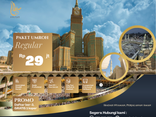 Umrah Regular 9H Umrah Regular 9H
