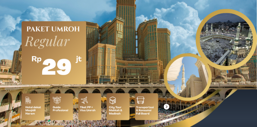 Umrah Regular 9H Umrah Regular 9H